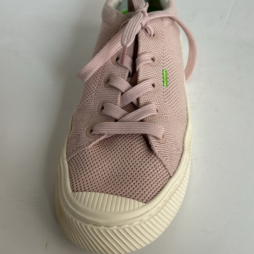 Cariuma Ibi rose knit lace sneaker men’s 8 women’s 9.5 - Picture 13 of 16